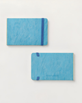 PU Watercolor Handbook – Blue | 9 x 14 cm 5