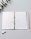 Classic Black Grid | Square Grid Notebook 5
