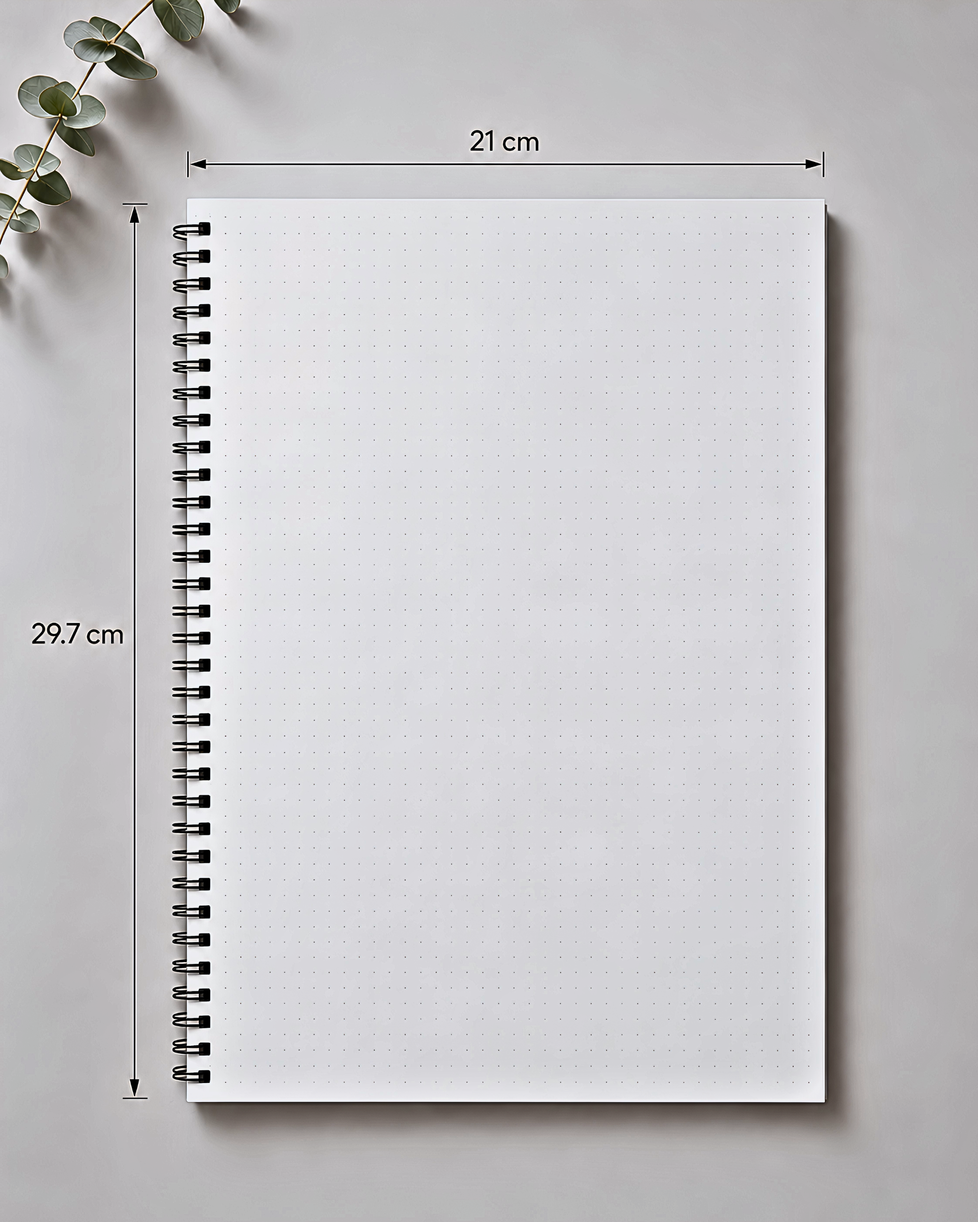 Classic Black Dot | Dot Grid Notebook