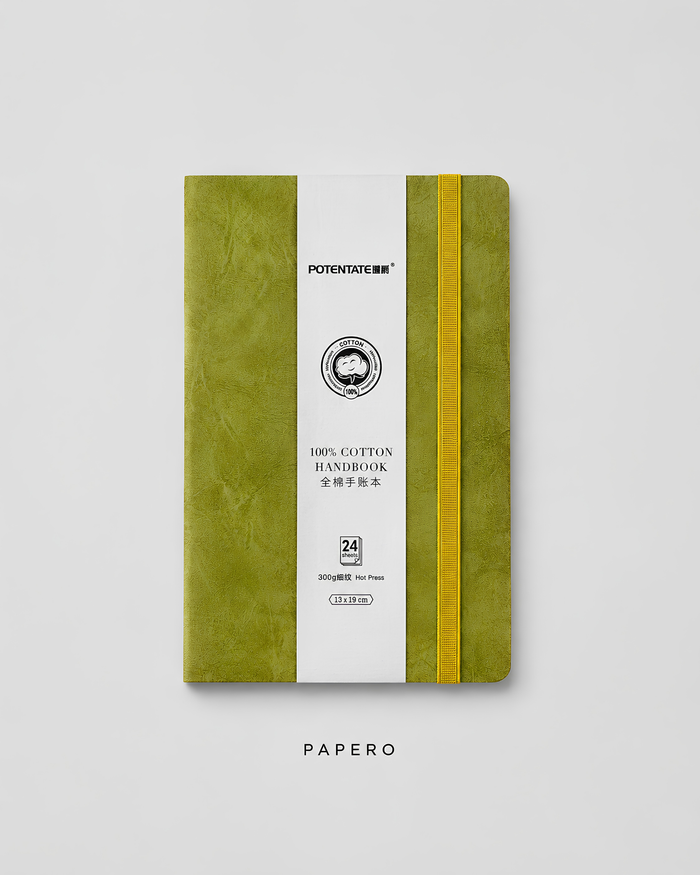Handbook Green 13 x 19 cm