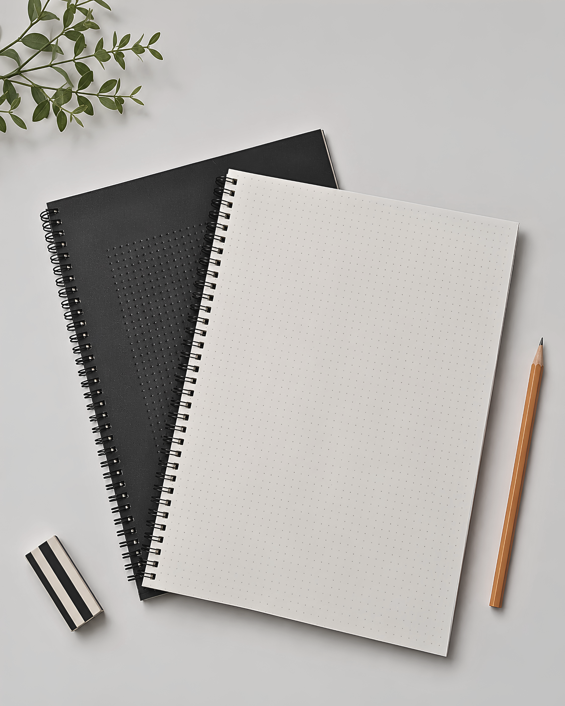 Classic Black Dot | Dot Grid Notebook