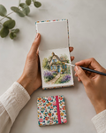 Mini Water Color Sketch Book - 6 x 6 cm 4