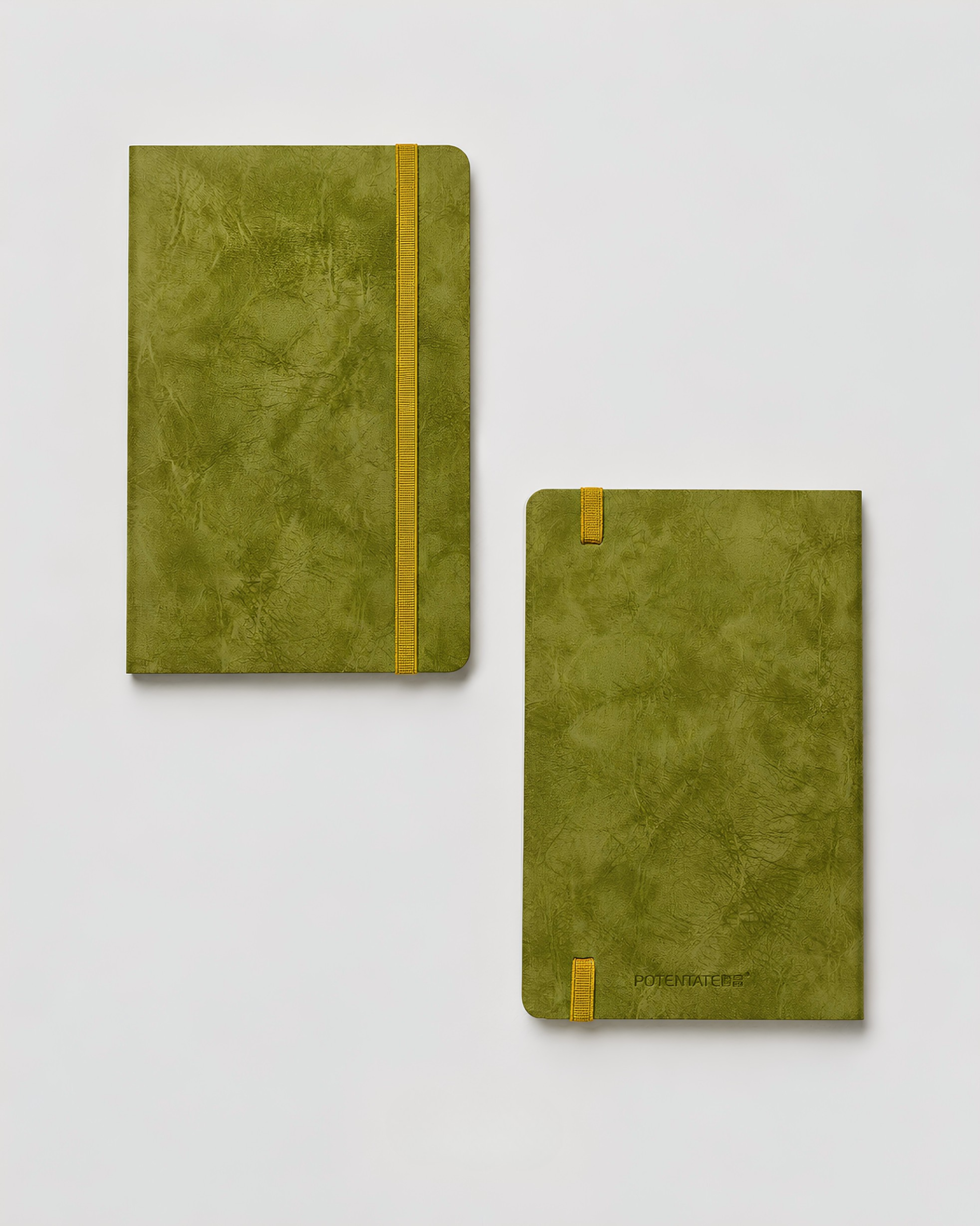PU Watercolor Handbook – Green | 13 x 19 cm