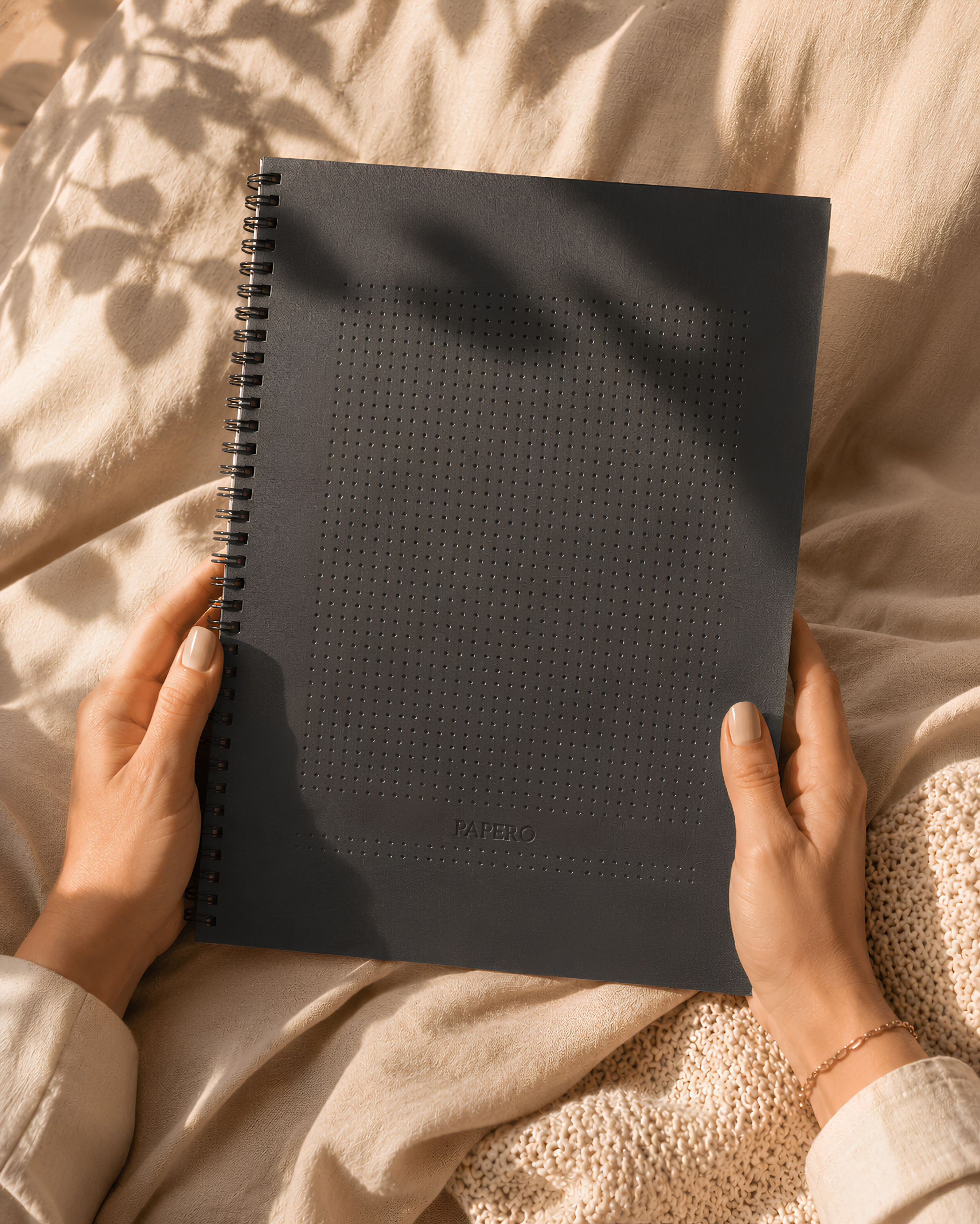 Classic Black Dot | Dot Grid Notebook