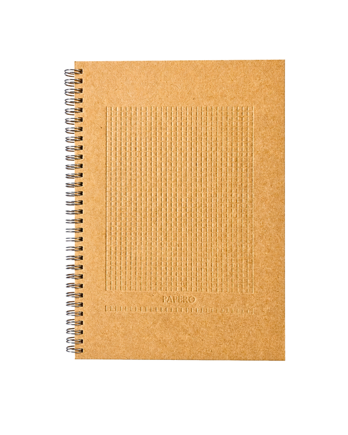 Classic Kraft  Grid | Square Grid Notebook