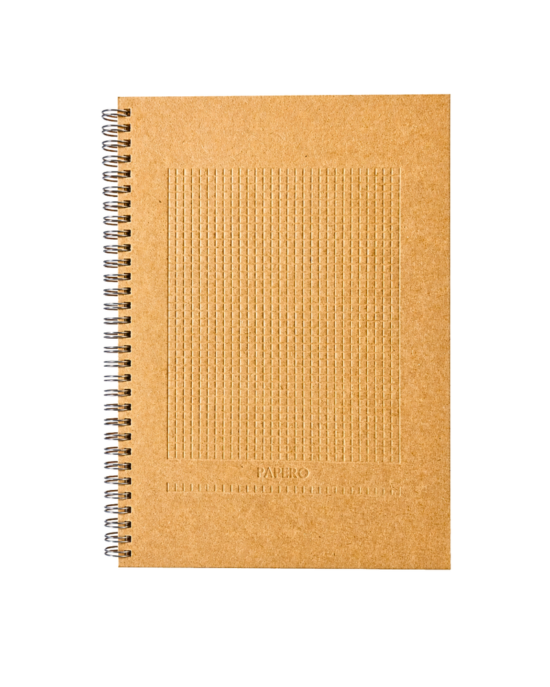 Classic Kraft  Grid | Square Grid Notebook