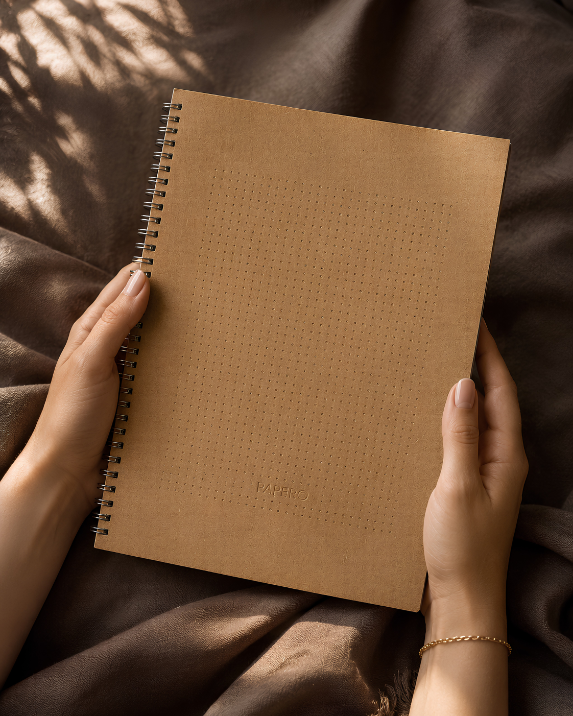 Classic Kraft Dot | Dot Grid Notebook