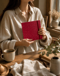 Deckle Edge Watercolor Handbook – Red | 19 x 19 cm 2