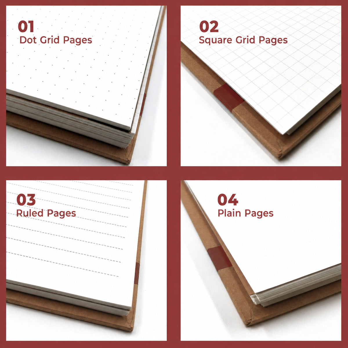 4-in-1 Subject Notebook