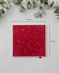 Deckle Edge Watercolor Handbook – Red | 19 x 19 cm 5