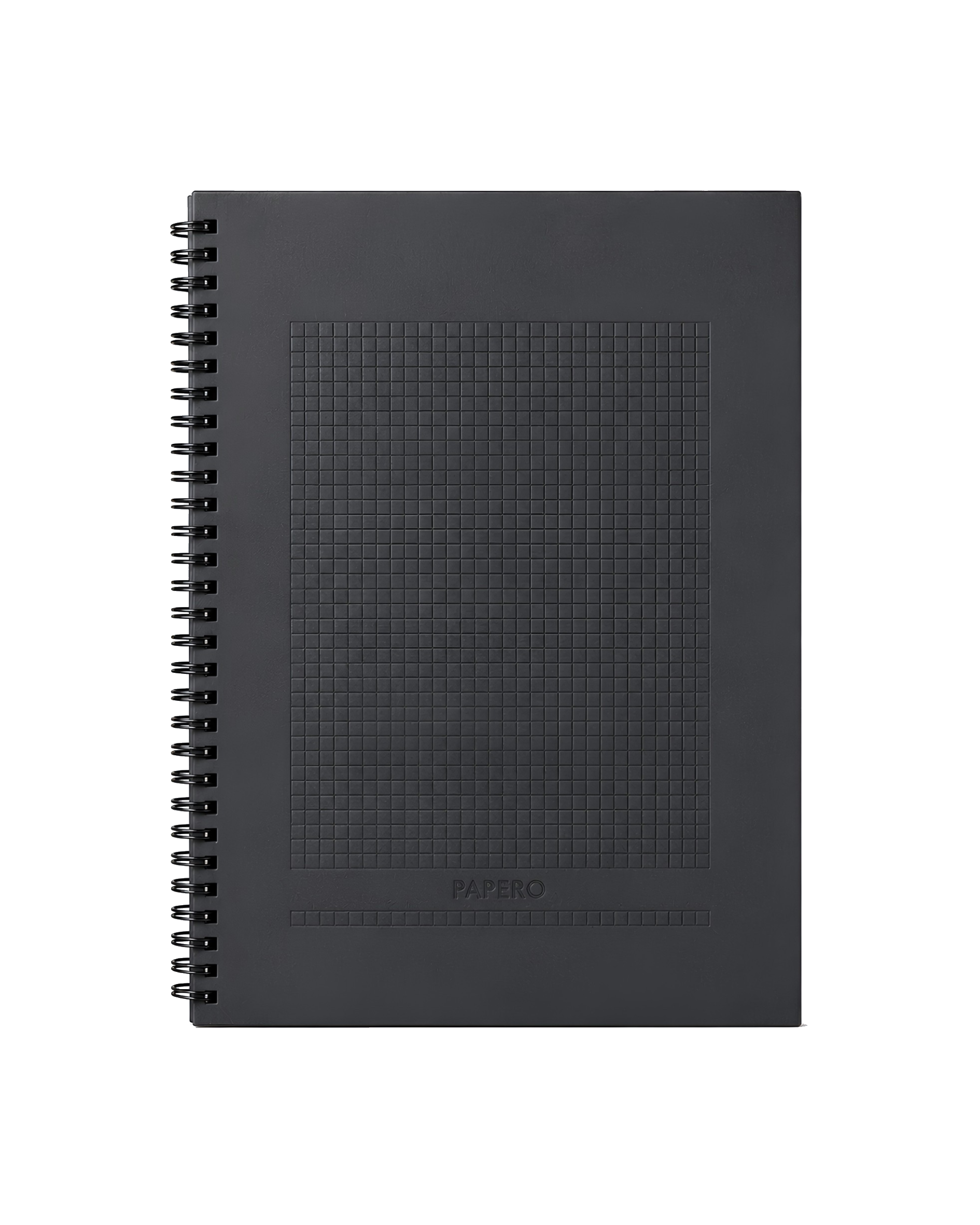 Classic Black Grid | Square Grid Notebook