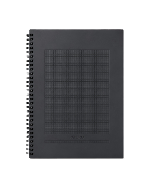 Classic Black Grid | Square Grid Notebook