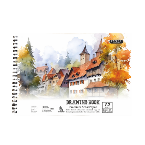 Autumn Village | Sketchbook | A3