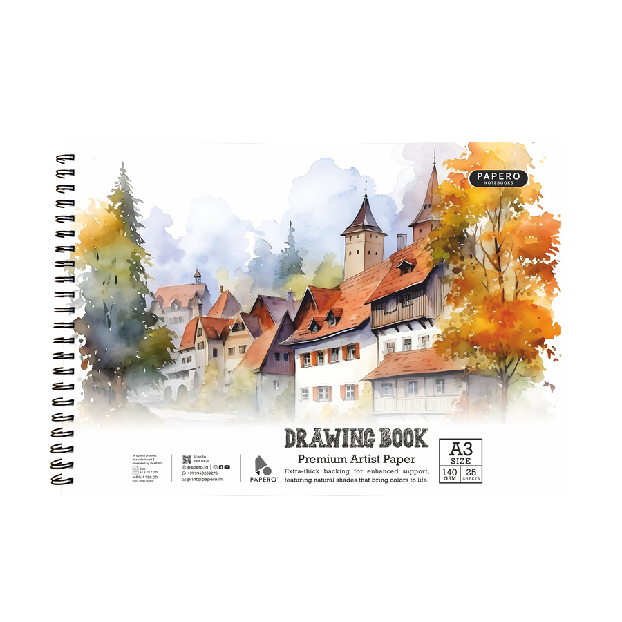 Autumn Village | Sketchbook | A3