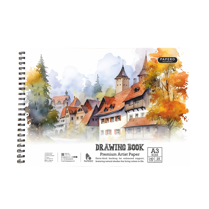 Autumn Village | Sketchbook | A3