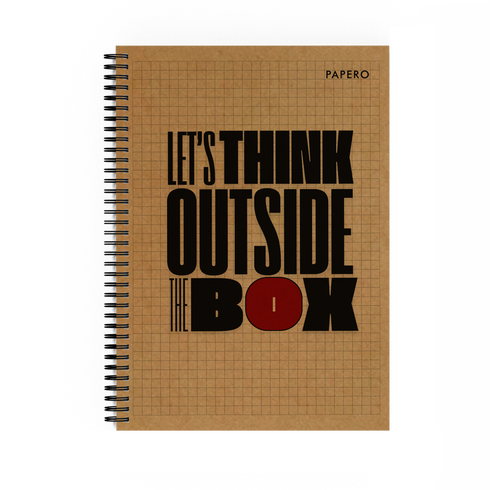 Think Outside | Square Grid Notebook