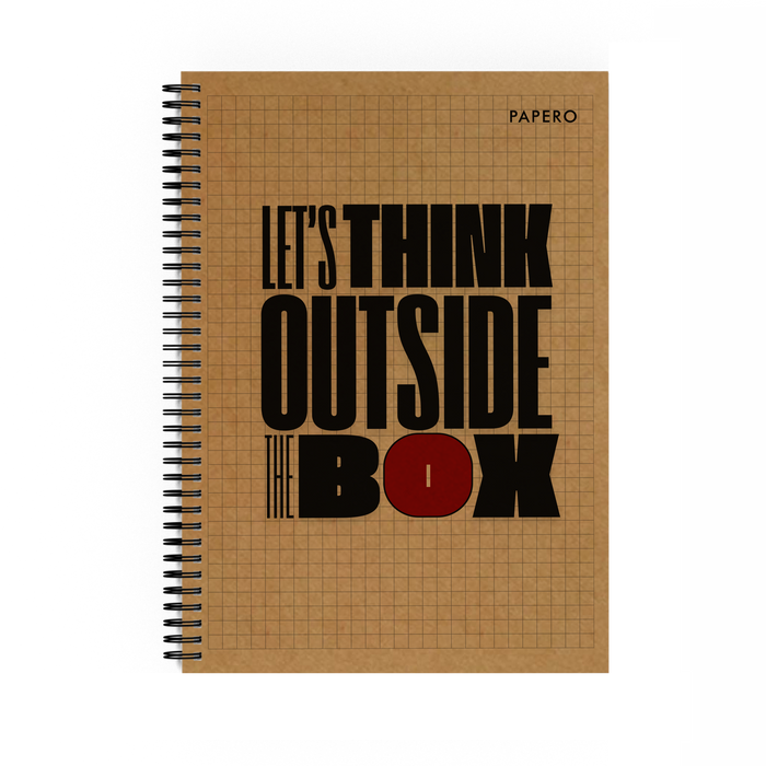 Think Outside | Square Grid Notebook