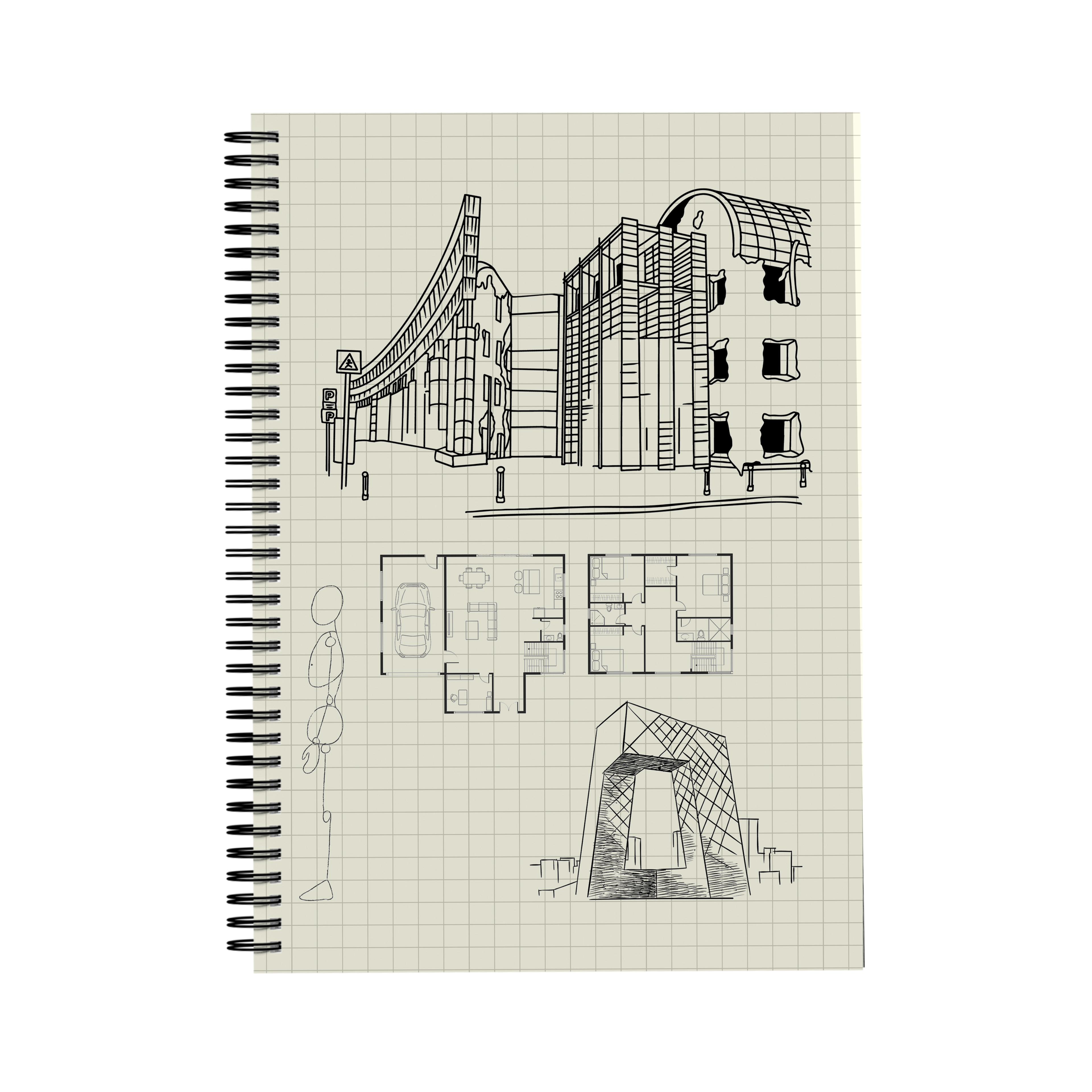 Classic Grid | Square Grid Notebook