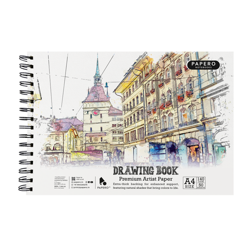 Old Town Streets | Sketch Book | A4