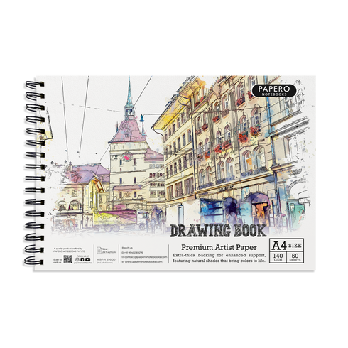 Old Town Streets | Sketch Book | A4