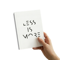 Less is More | Dot Grid Notebook 2