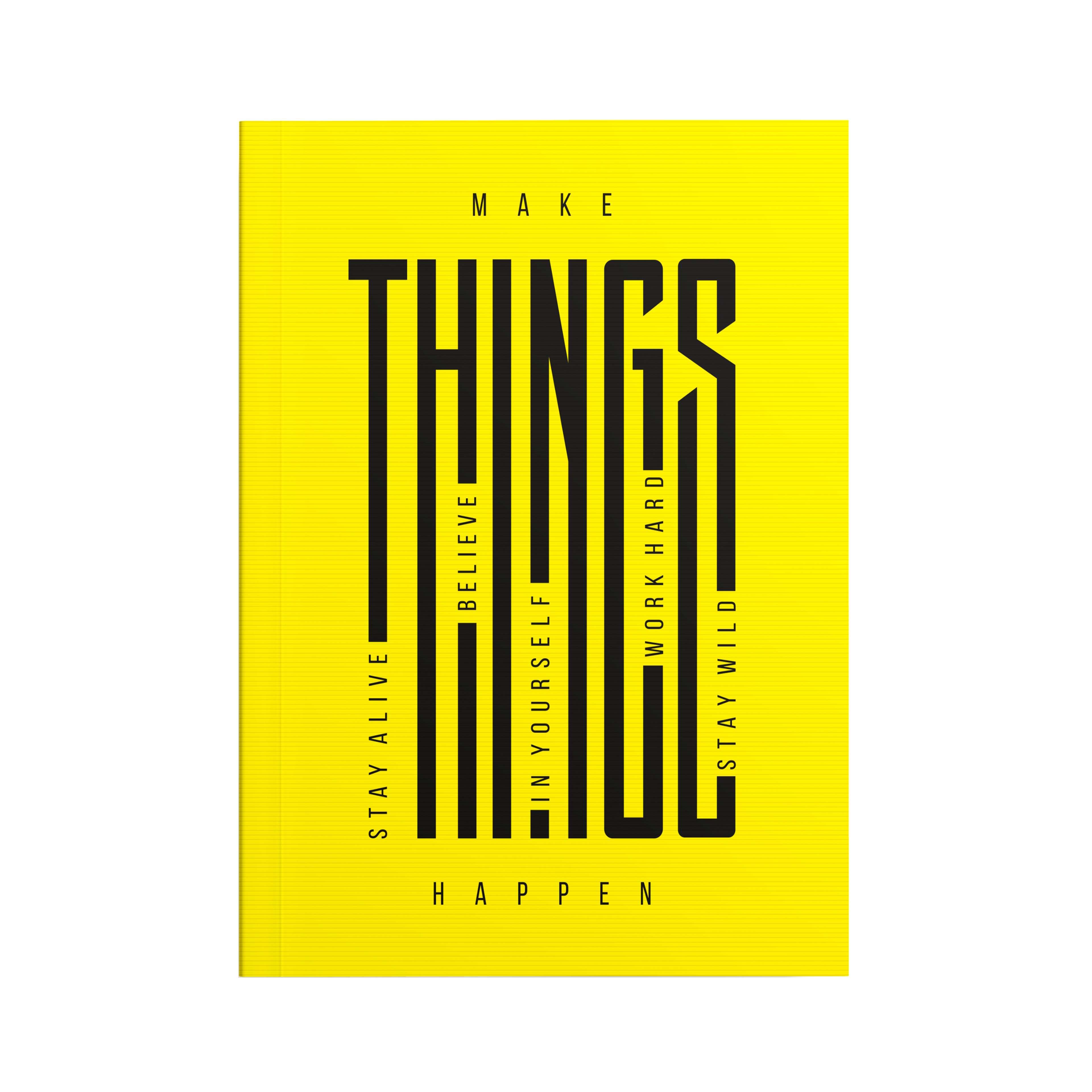 Make Things Happen | Dot Grid Notebook