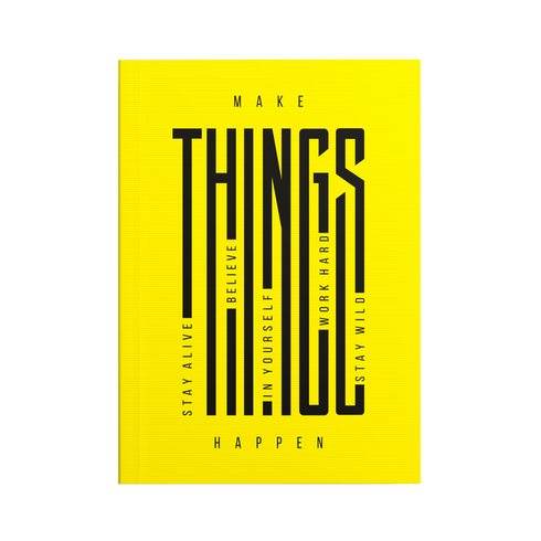Make Things Happen | Dot Grid Notebook