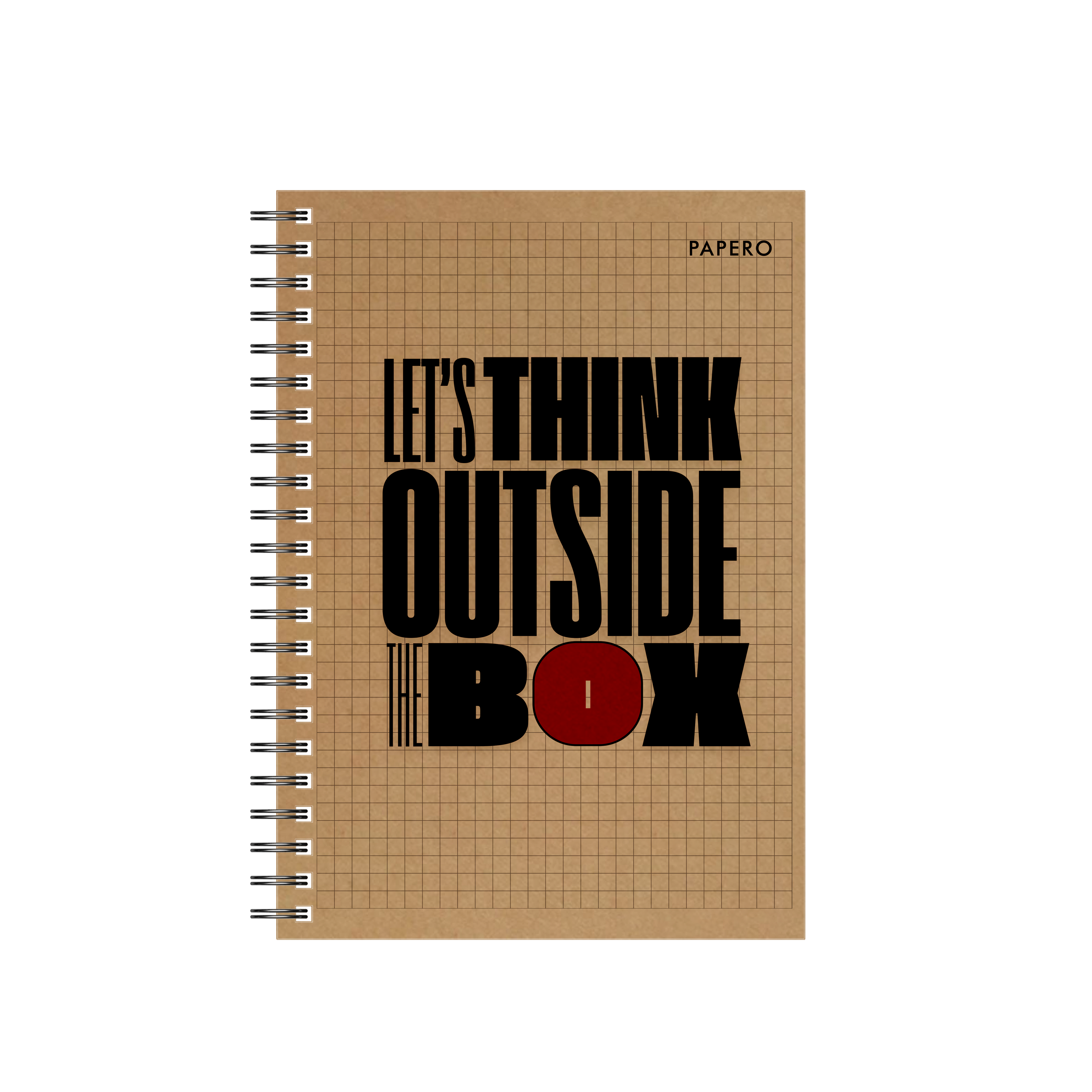 Think Outside | Square Grid Notebook