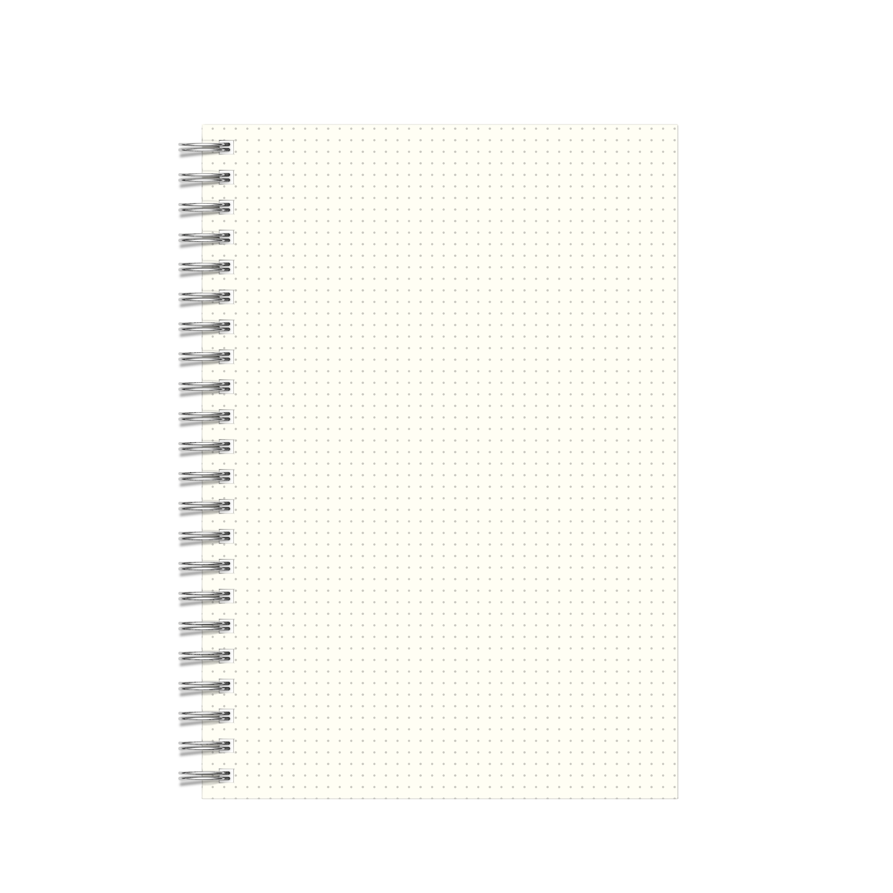 Transparent Dot Grid Notebook