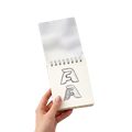 Transparent A7 Dot Grid Notebook 2