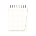 Transparent A7 Square Grid Notebook 1