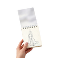 Transparent A7 Square Grid Notebook 3