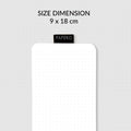 Dot Grid Notepad Air  | 9 x 18 cm | 60 Sheets 5