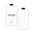 Square Grid Notepad Air  | 9 x 18 cm | 60 Sheets 5