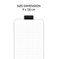 Square Grid Notepad Air  | 9 x 18 cm | 60 Sheets 6
