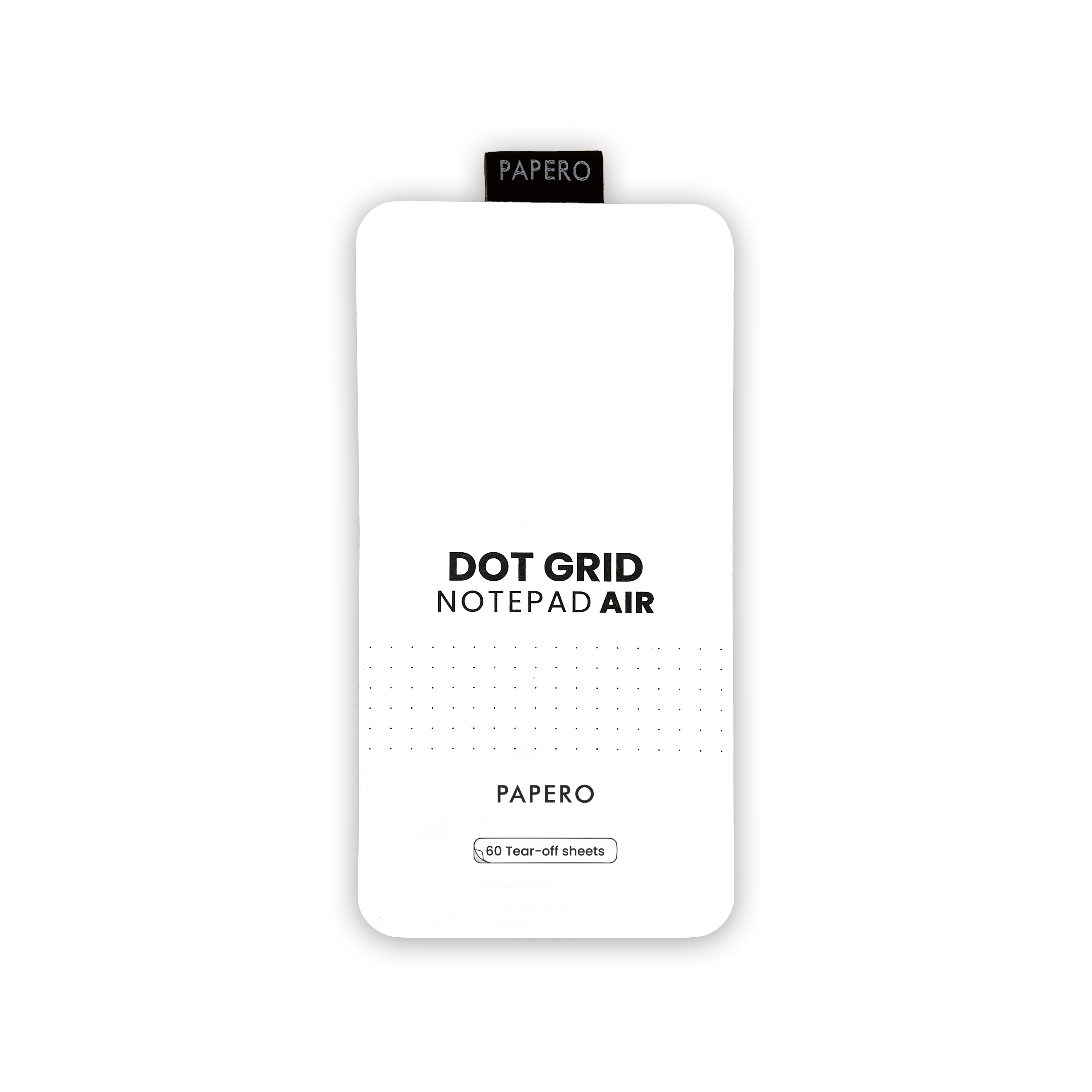 Dot Grid Notepad Air  | 9 x 18 cm | 60 Sheets