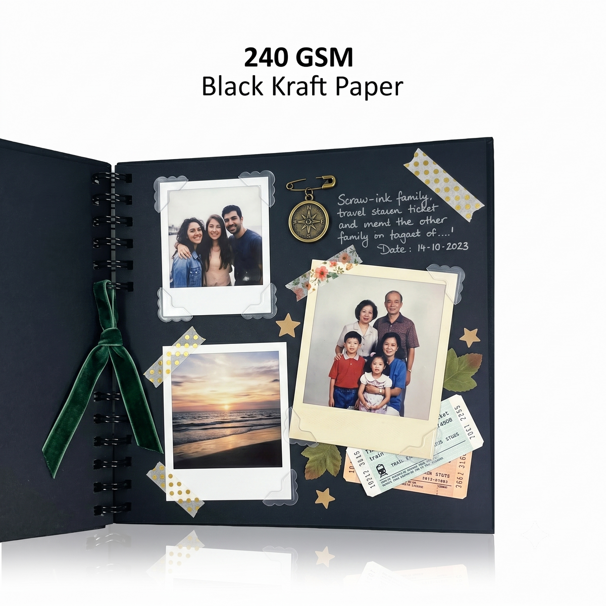 Black Sketchbook & Scrapbook