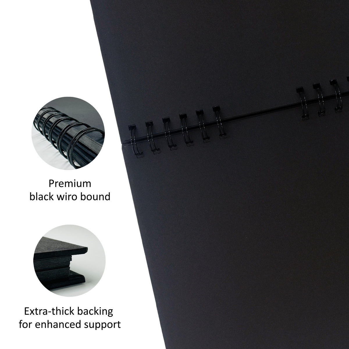 Black Sketchbook & Scrapbook