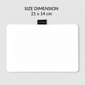 Dot Grid Notepad Flow  | 21 x 14 cm | 60 Sheets 3