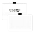 Square Grid Notepad Flow  | 21 x 14 cm | 60 Sheets 6