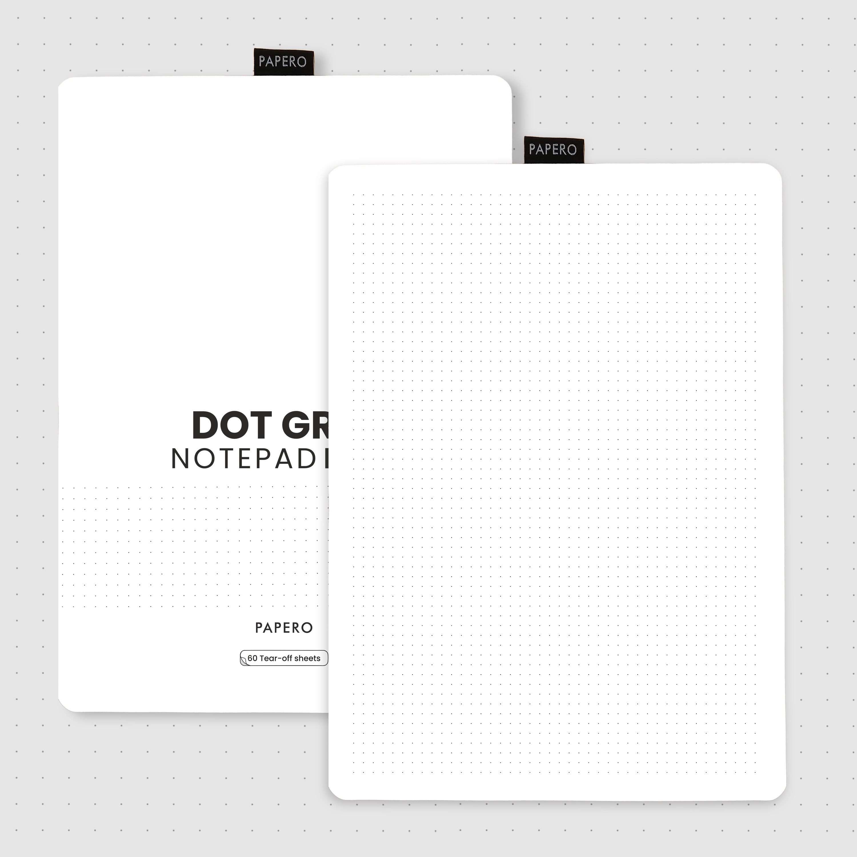 Dot Grid Notepad Max | 29.7 x 21 cm | 60 Sheets