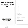 Square Grid Notepad Max | 29.7 x 21 cm | 60 Sheets 4