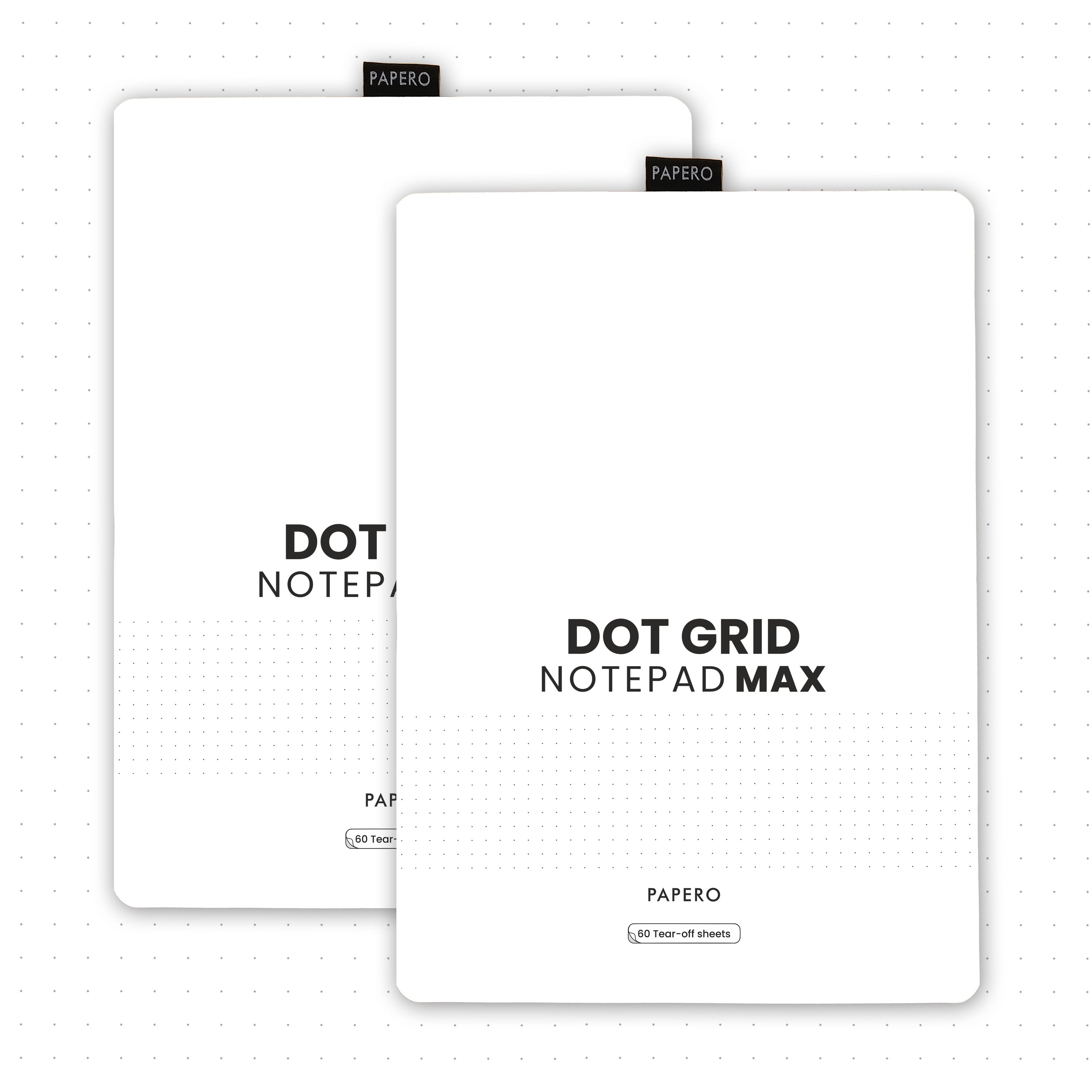 Dot Grid Notepad Max | 29.7 x 21 cm | 60 Sheets