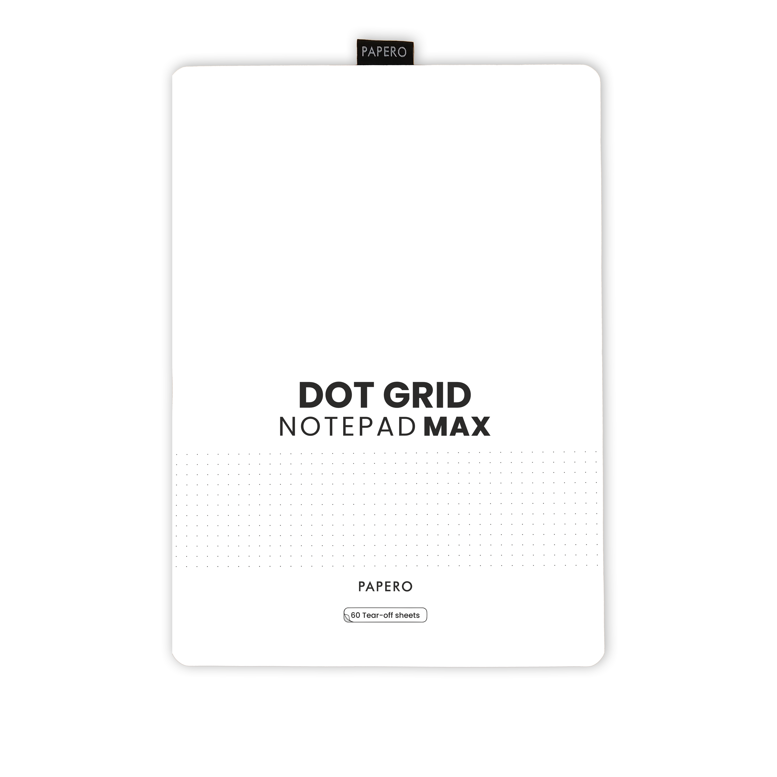 Dot Grid Notepad Max | 29.7 x 21 cm | 60 Sheets