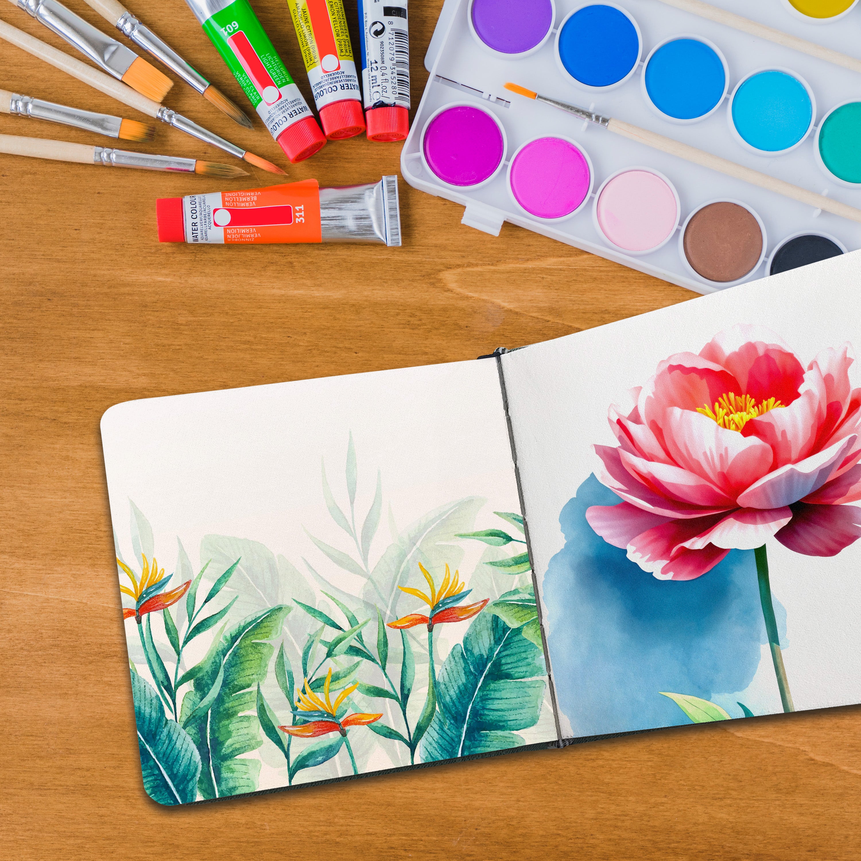 Watercolor Handbook - 12 x 12 cm