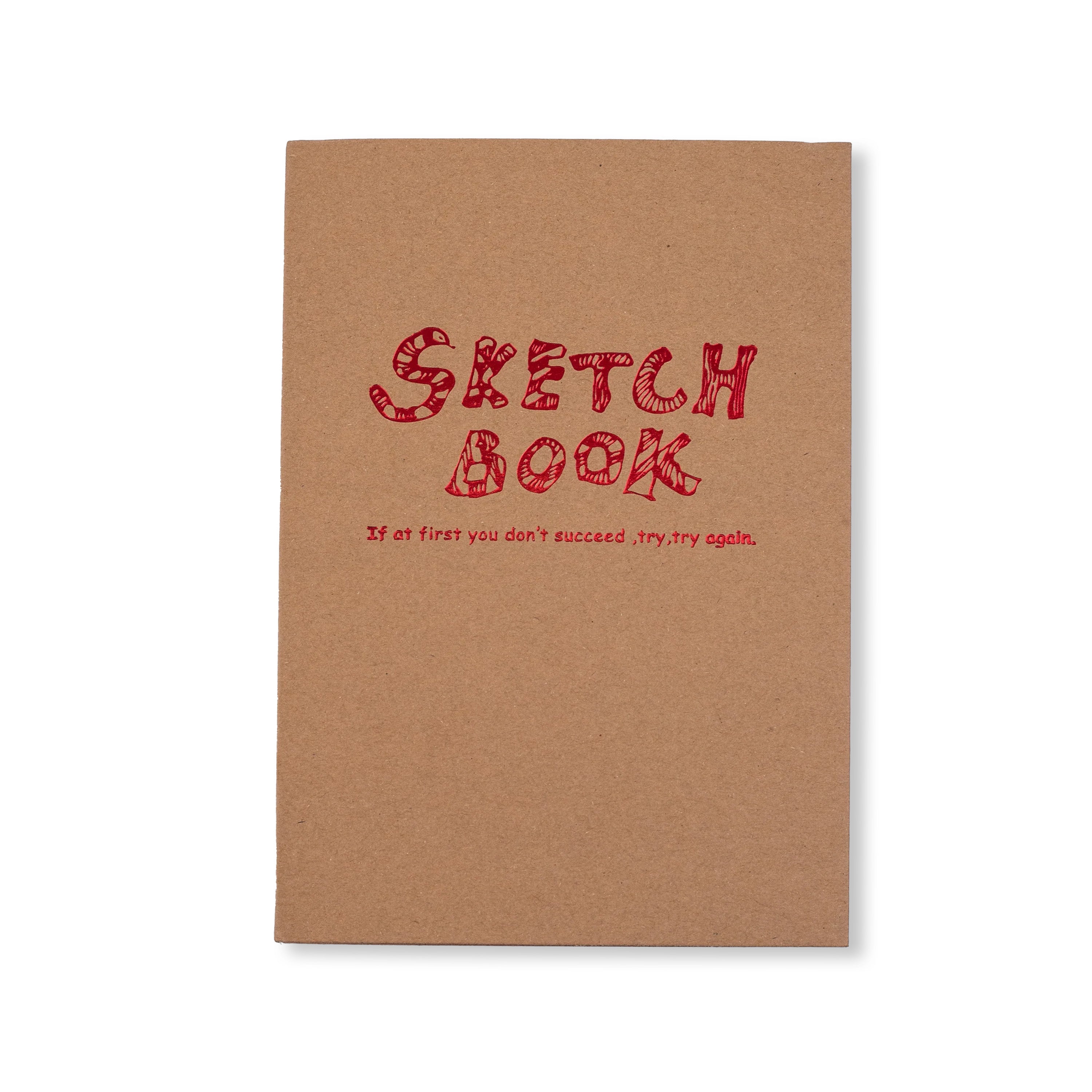 Exposed Bound Sketchbook