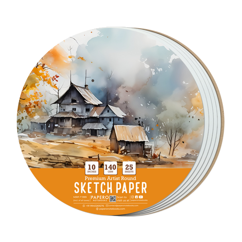 Round Sketch Paper