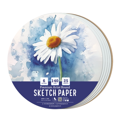 Round Sketch Paper