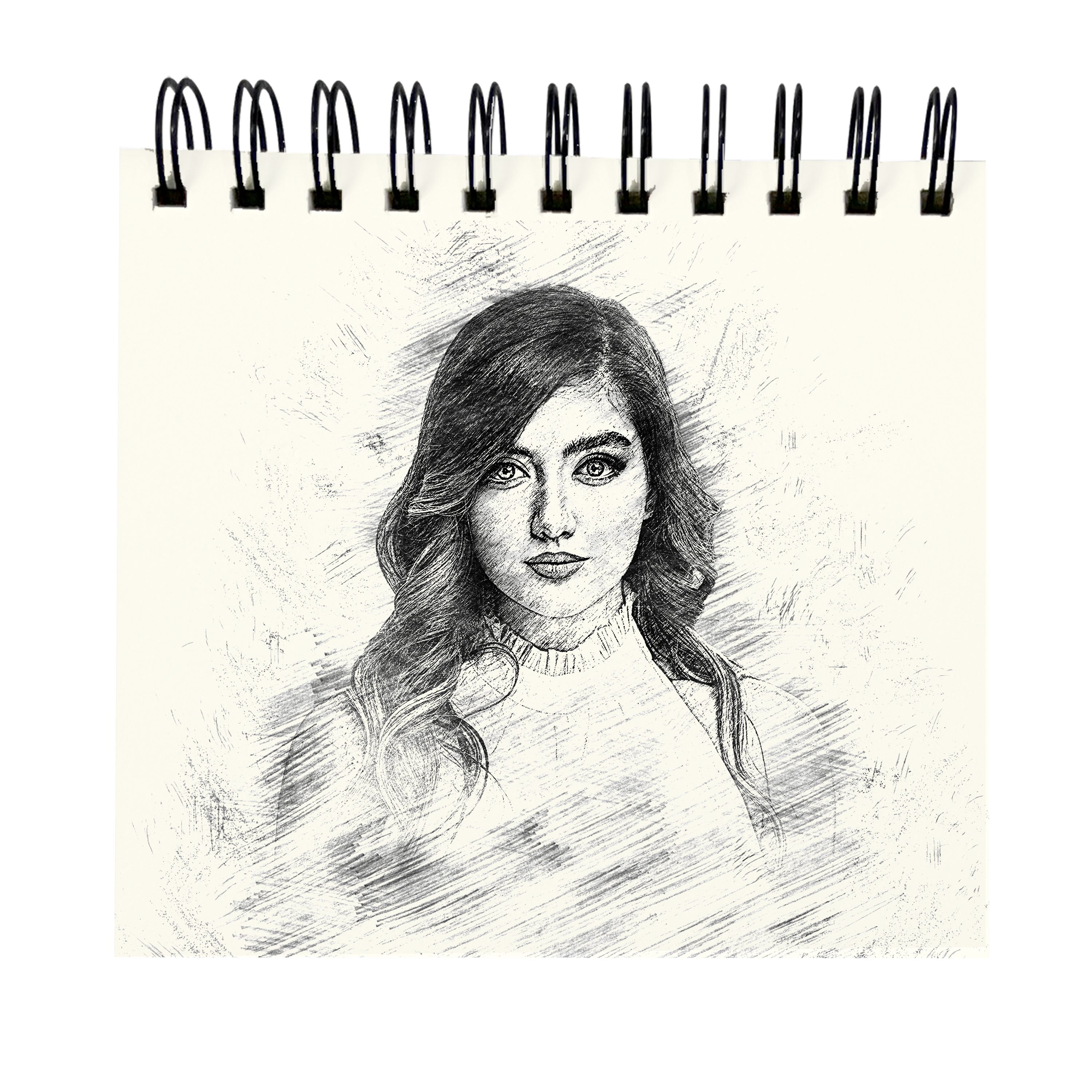 Wildflower Meadow | Square Sketchbook | 6 Inch