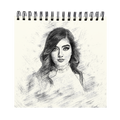 Sunset Horizon | Square Sketchbook | 8 Inch 3